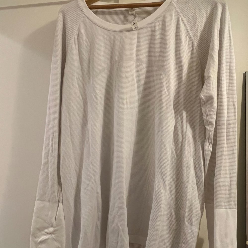 Lululemon Swiftly Tech Long-Sleeve Shirt White